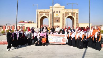 Photo of جامعة الوادى الجديد تستقبل طلاب المدارس للتعرف على كليات الجامعة بمقرها الجديد